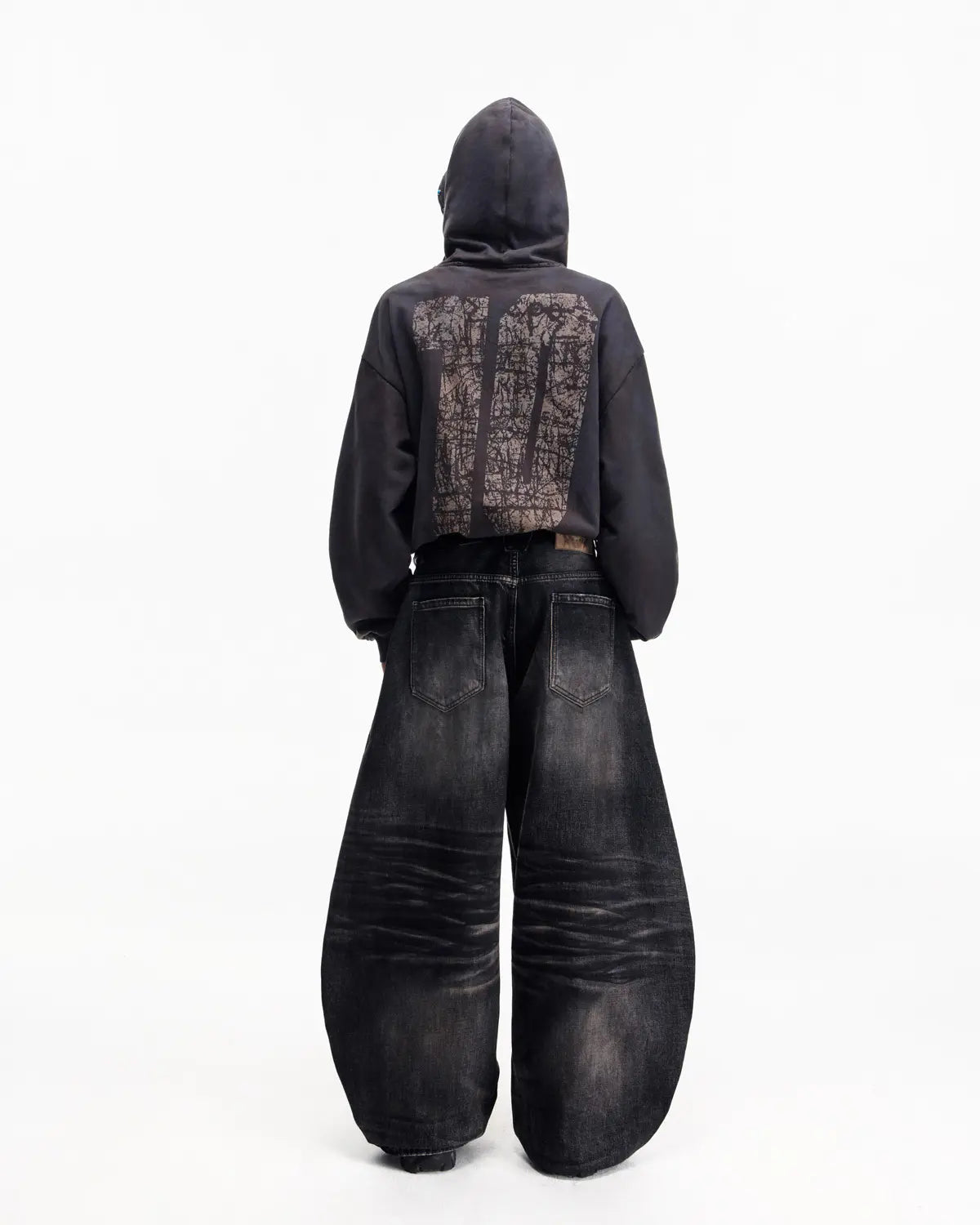 Peoplesense Washed Curved Jeans