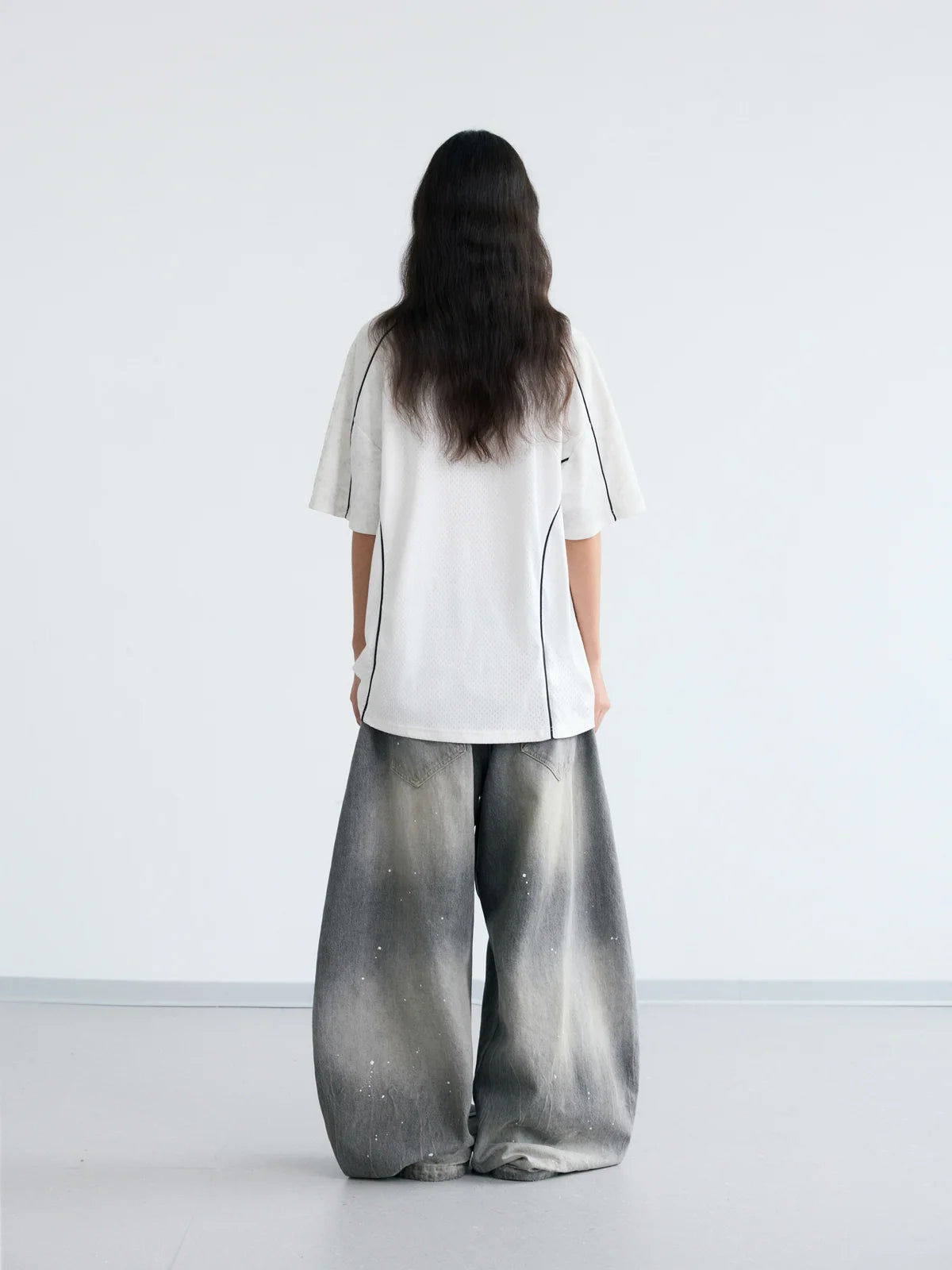 Peoplesense Racer Aesthetic Mesh Jersey T-Shirt