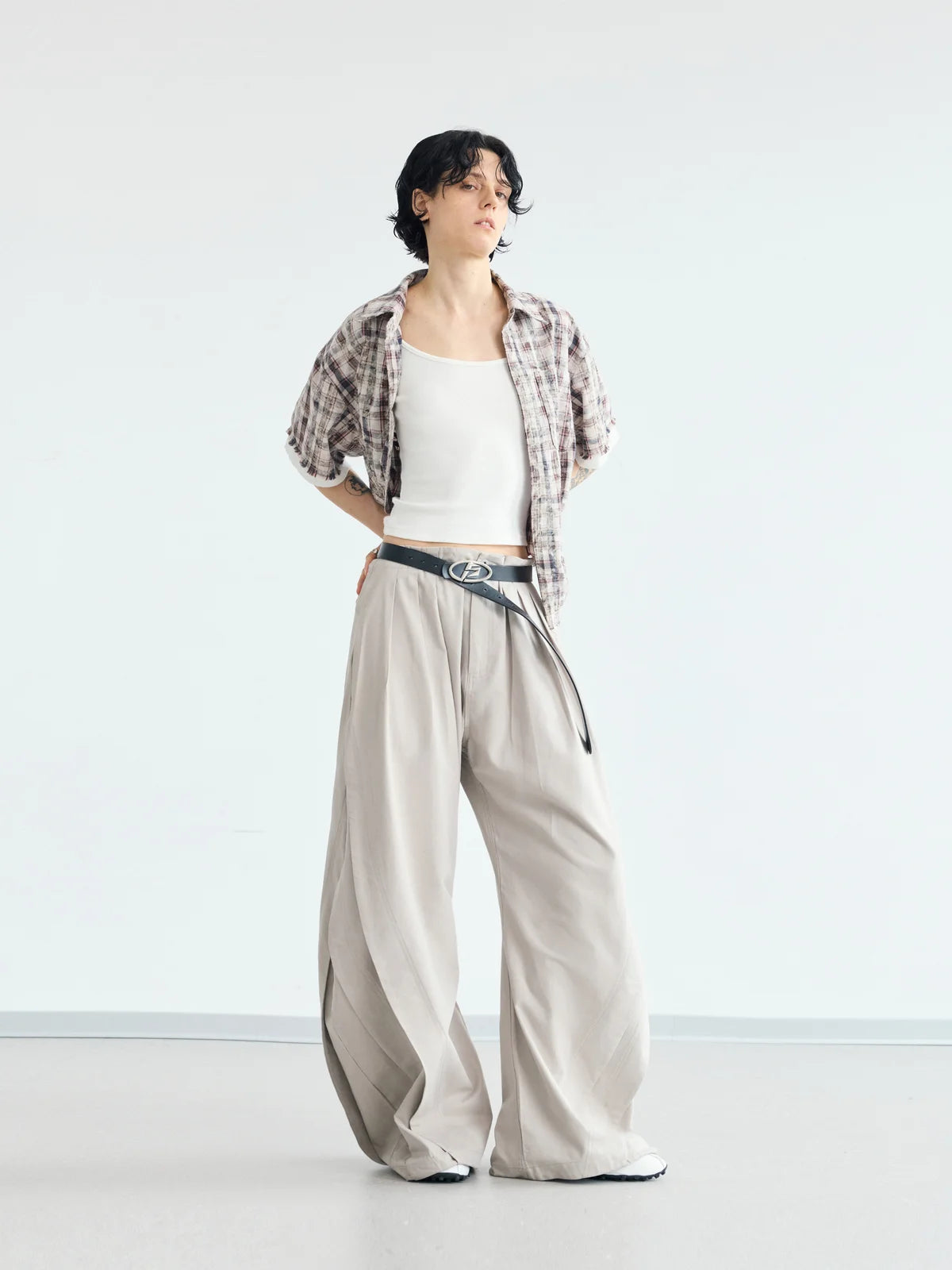 Peoplesense Splatter Eagle Faux Layer Polo