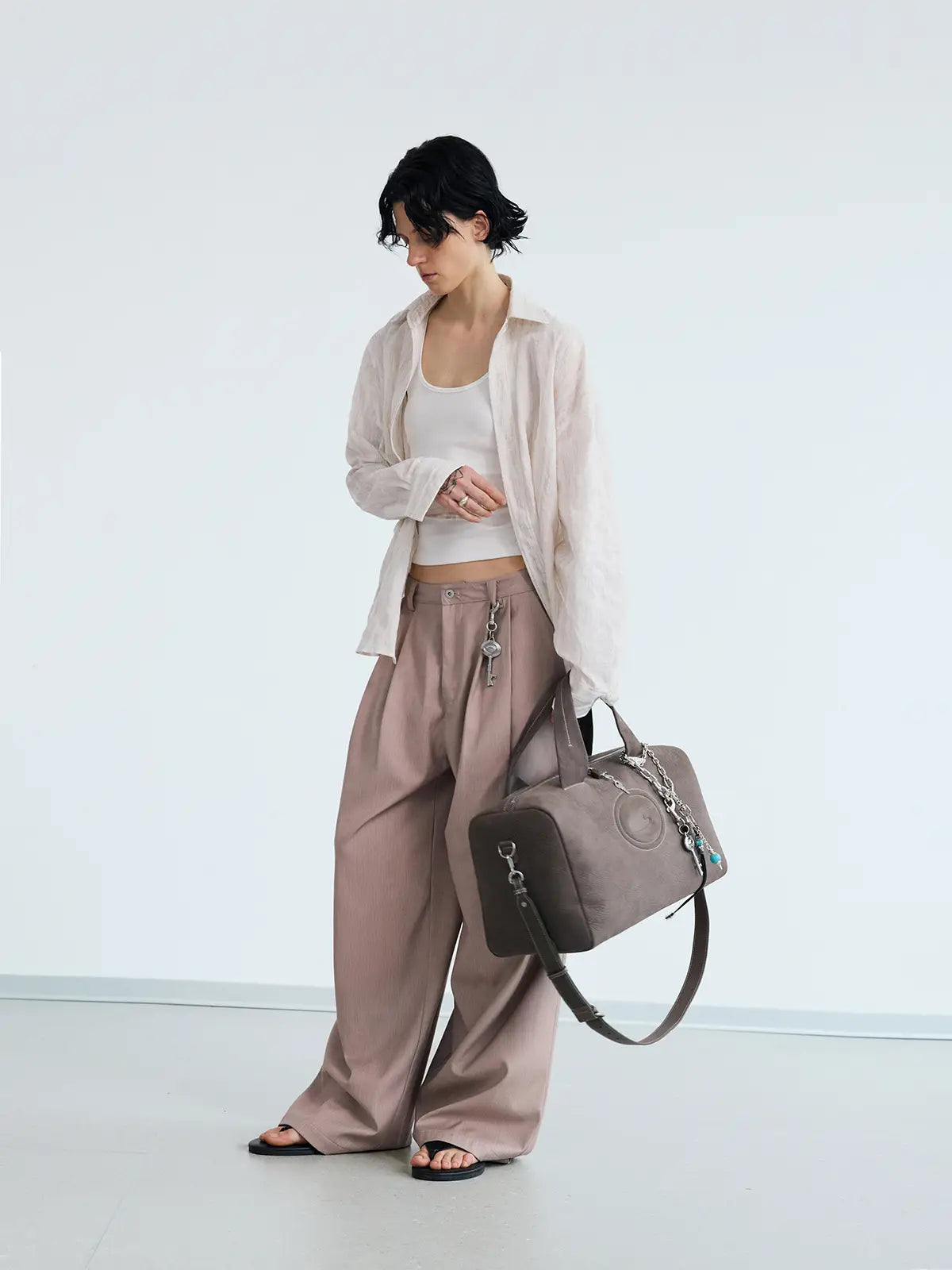 Peoplesense Serene Stripe & Gingham Overshirt