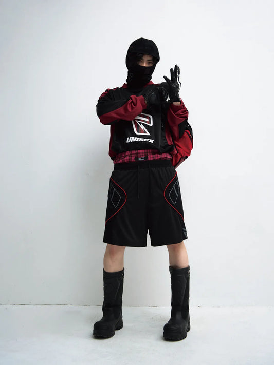 Peoplesense Quick-Dry Racing Sweatshirt Loose