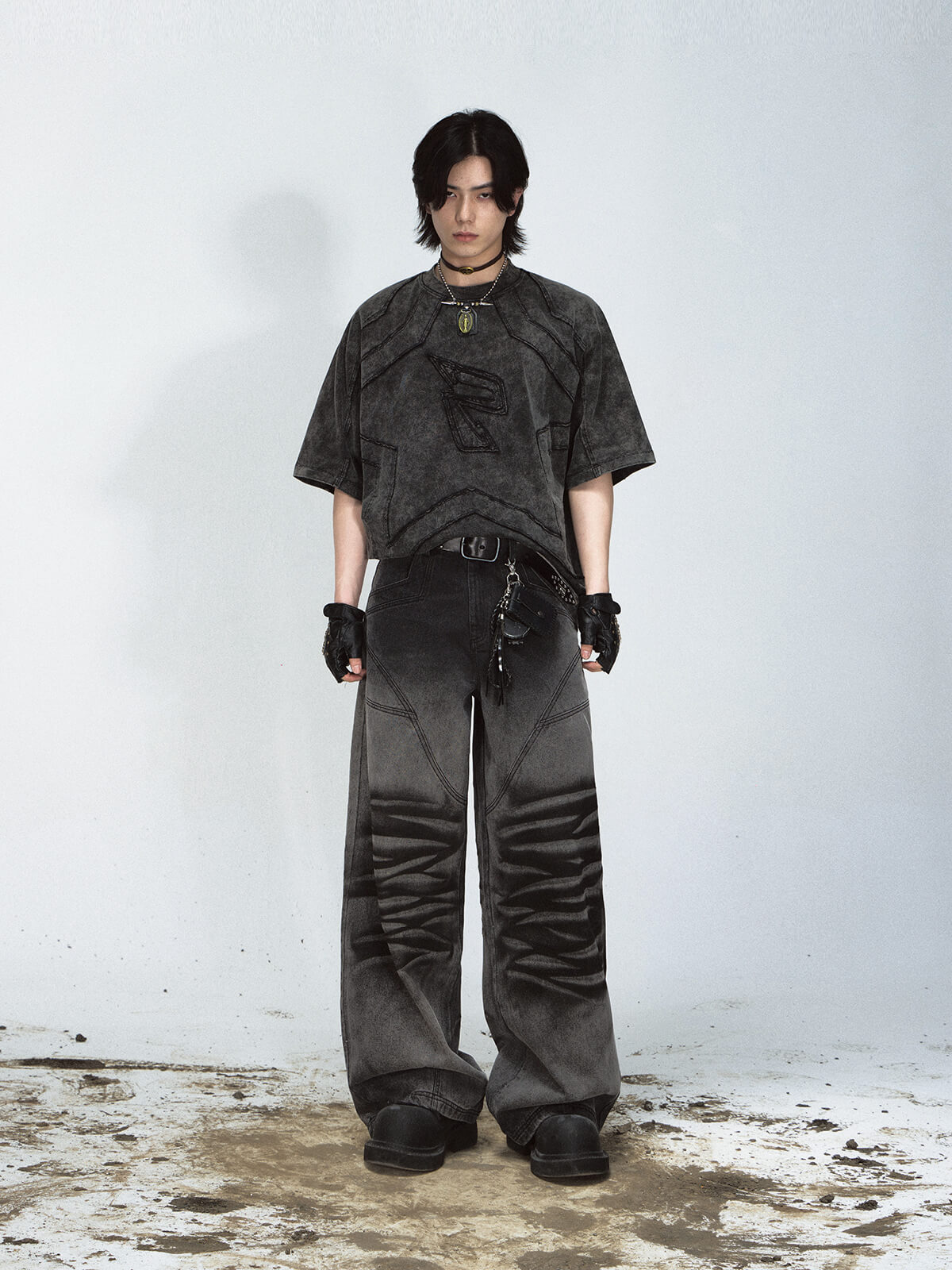 Peoplesense Vintage Racing Distressed T-Shirt