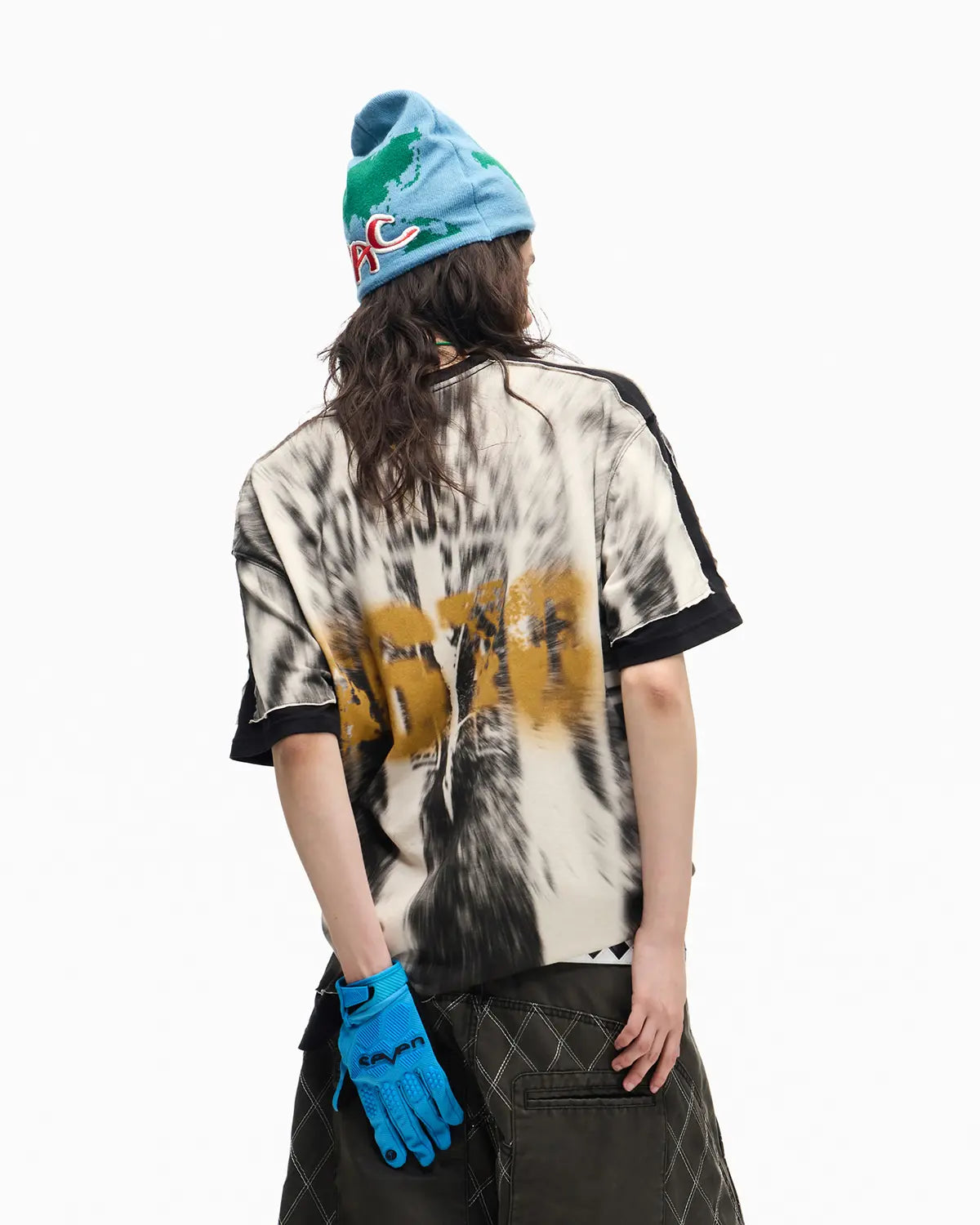 Peoplesense Fake Two-Layer 1610 Print Tee