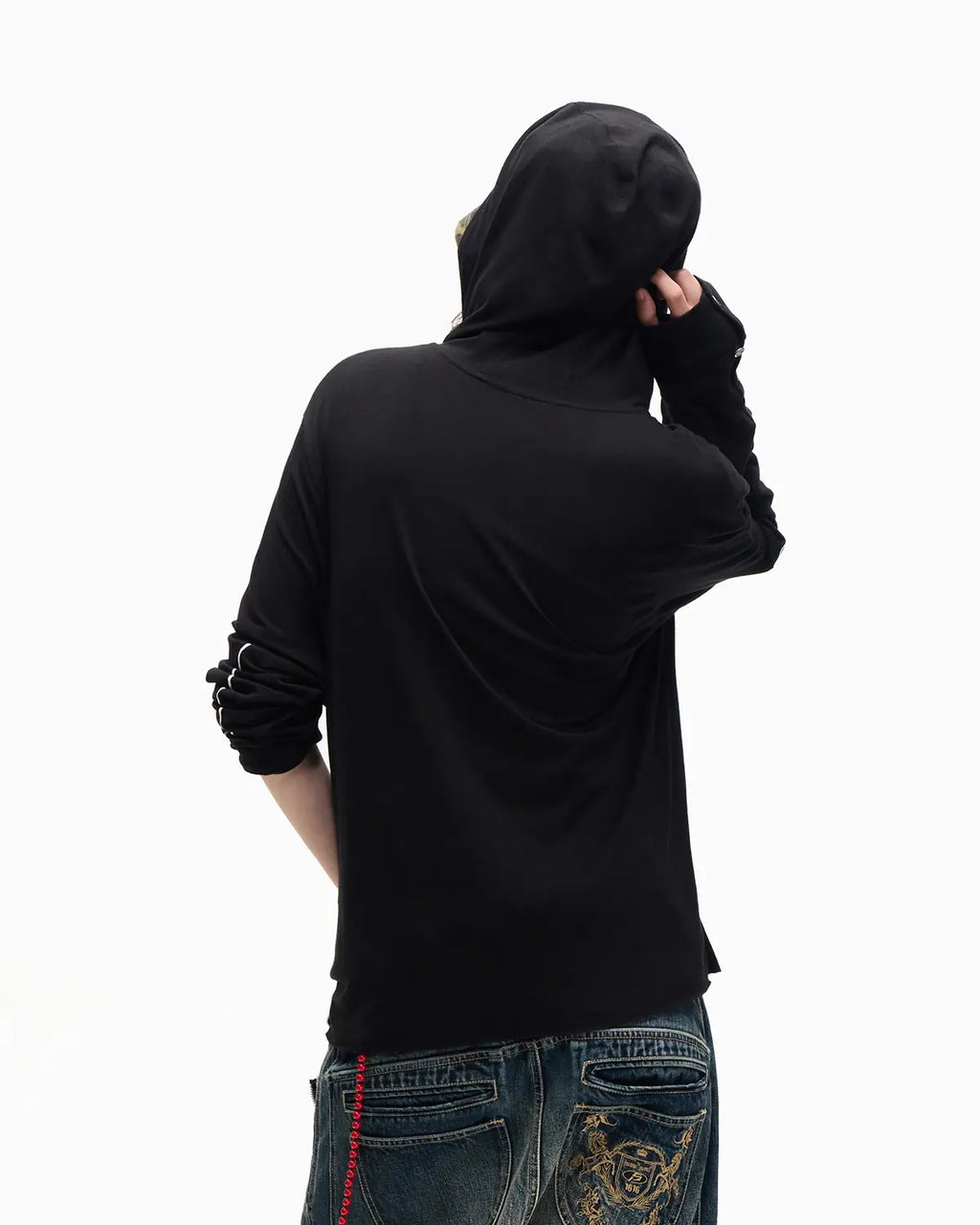 Peoplesense Bamboo Stretch Fitted Football Hoodie