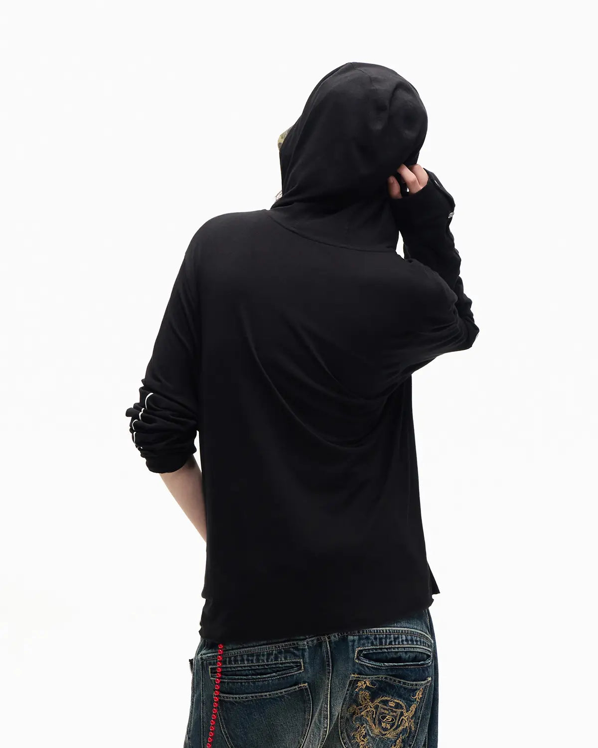 Peoplesense Bamboo Stretch Fitted Football Hoodie