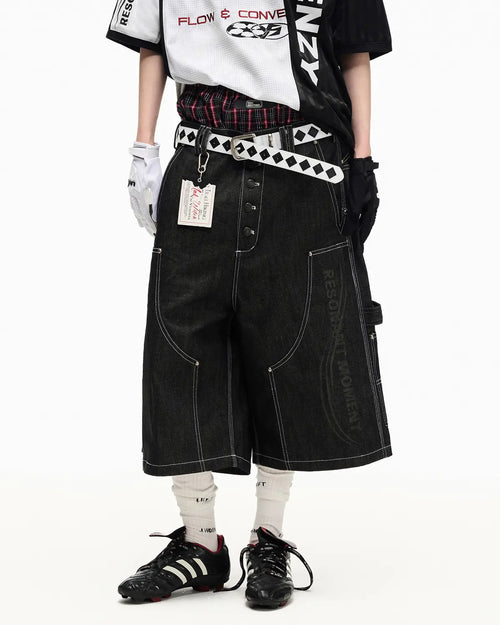 Peoplesense 'Resonant Moment' Raw Denim Jorts