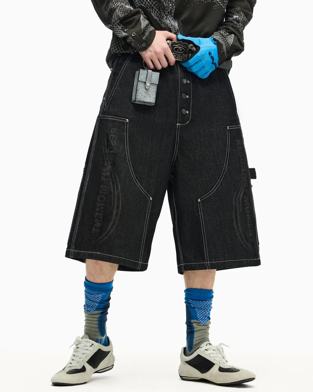 Peoplesense 'Resonant Moment' Raw Denim Jorts