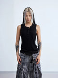 Peoplesense Fluid Rib Adjustable Knit Vest