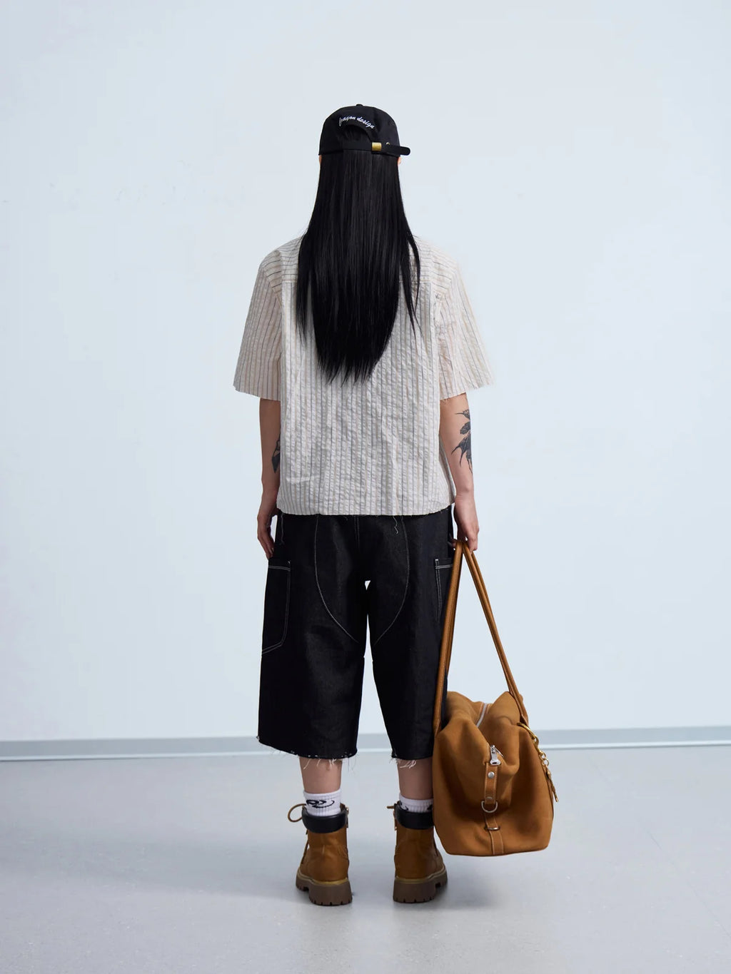 Peoplesense  Coastal Stripe Oversized Shirt