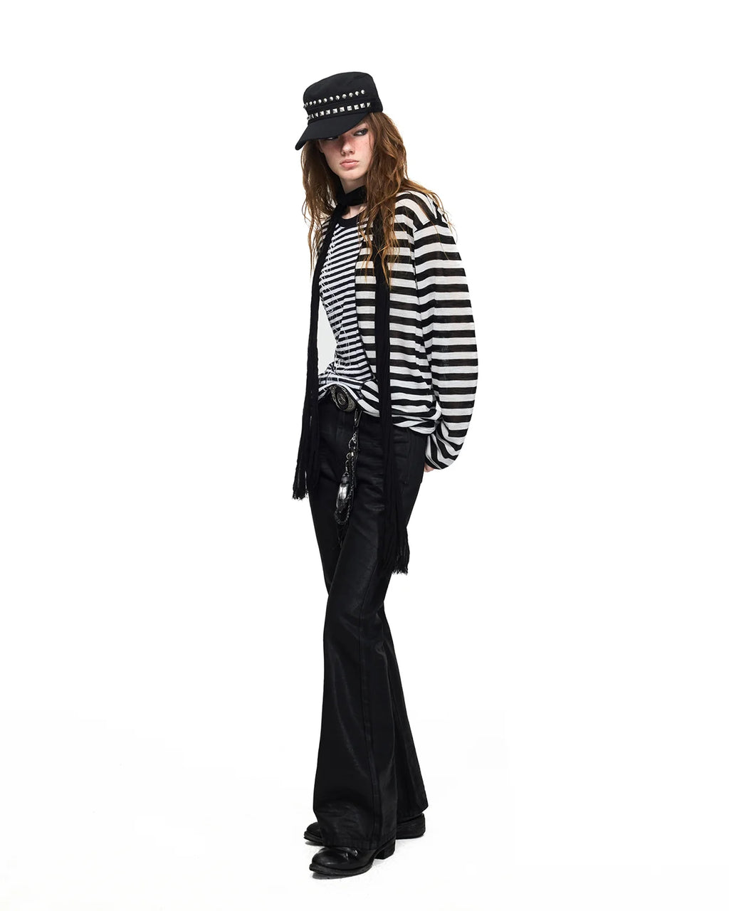 Peoplesense Heavy-Waxed Raw Denim Straight Jeans
