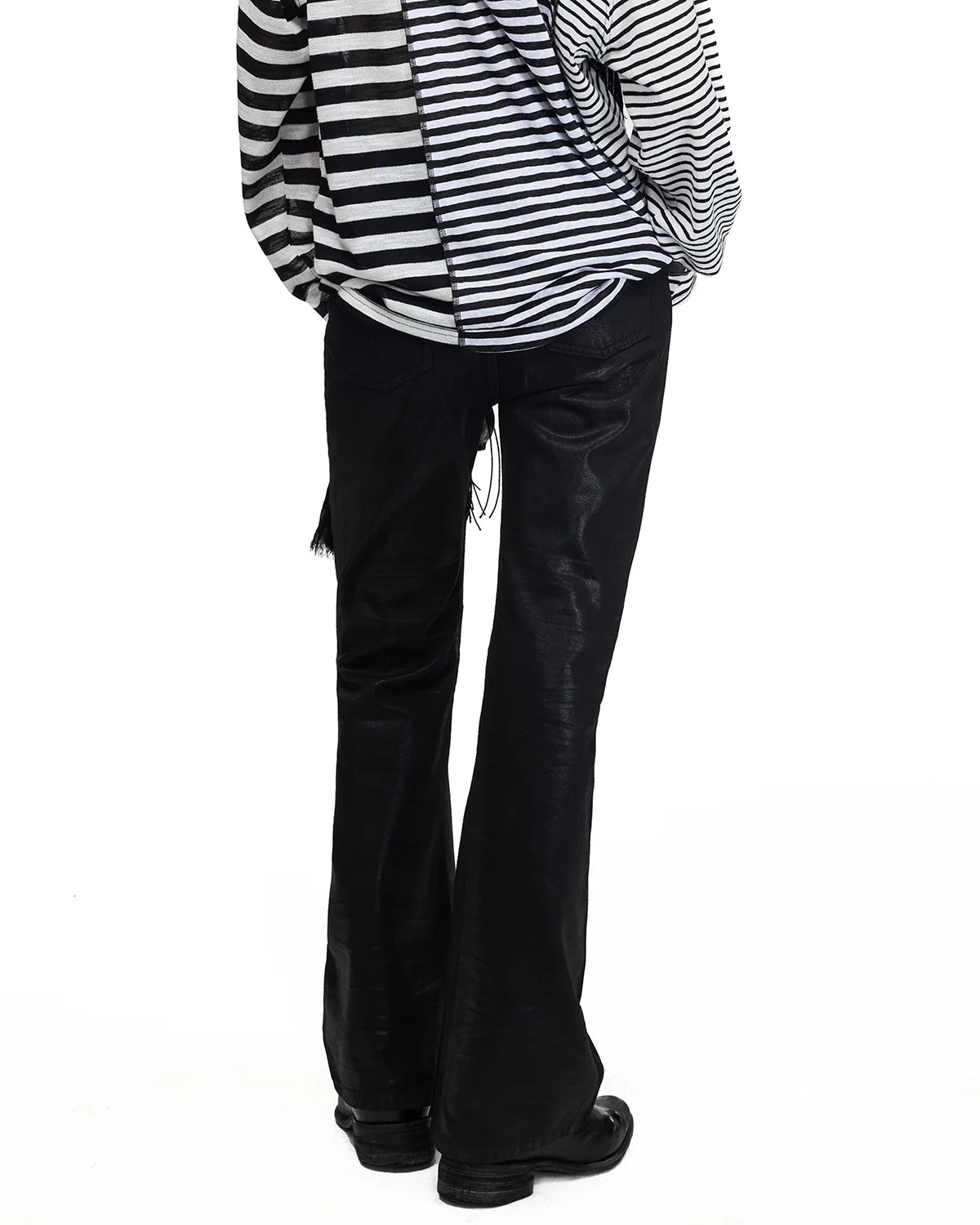 Peoplesense Heavy-Waxed Raw Denim Straight Jeans