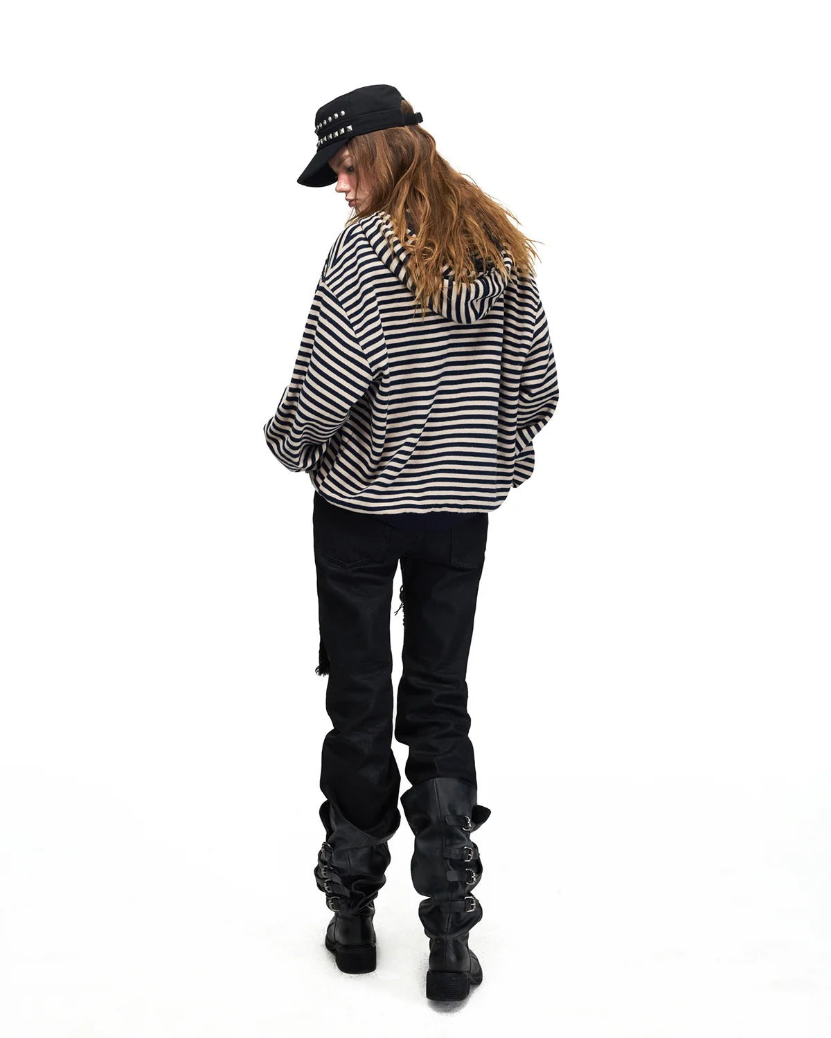 Peoplesense Hand-Waxed Raw Denim Straight Jeans