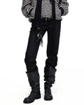 Peoplesense Hand-Waxed Raw Denim Straight Jeans