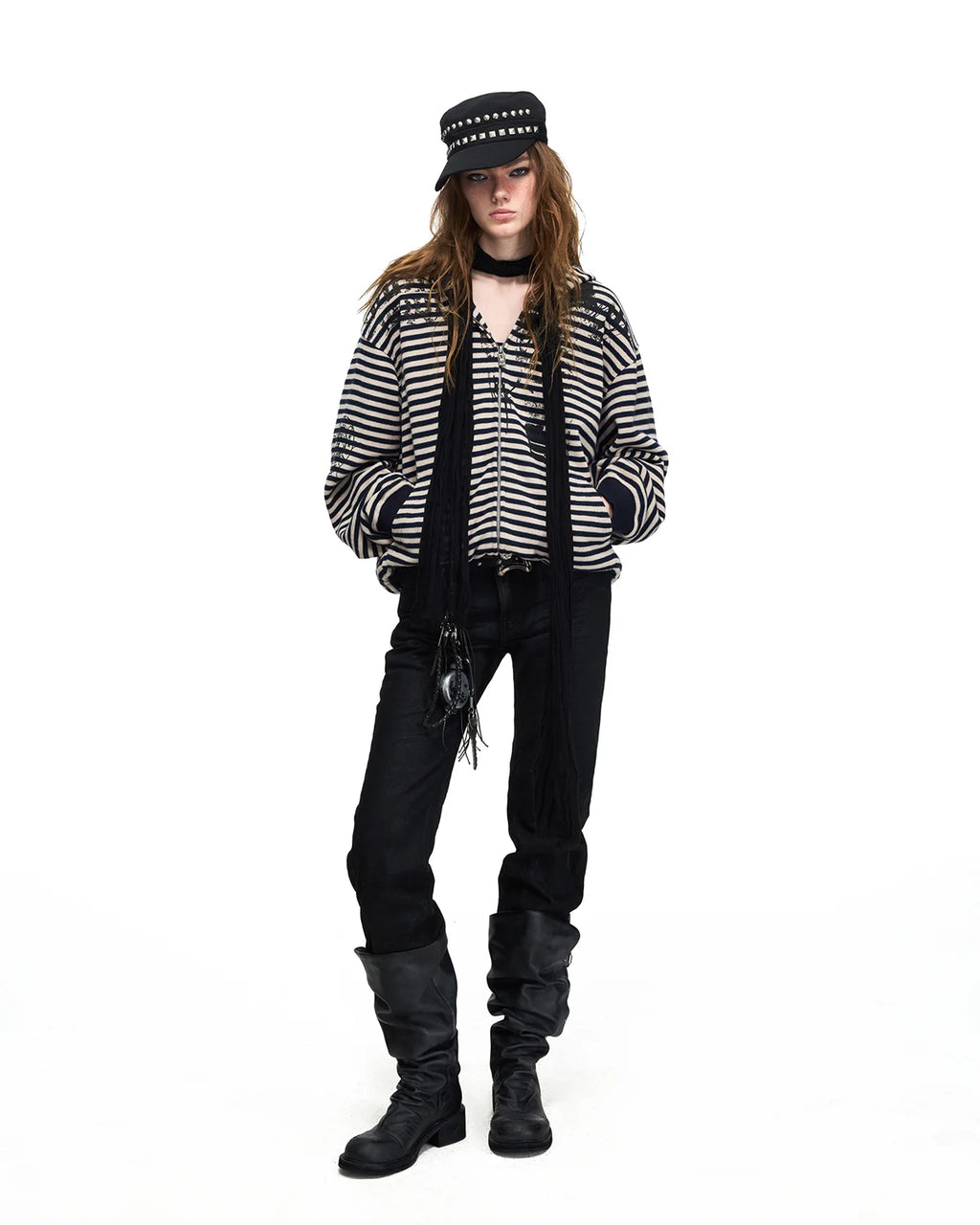 Peoplesense Hand-Waxed Raw Denim Straight Jeans