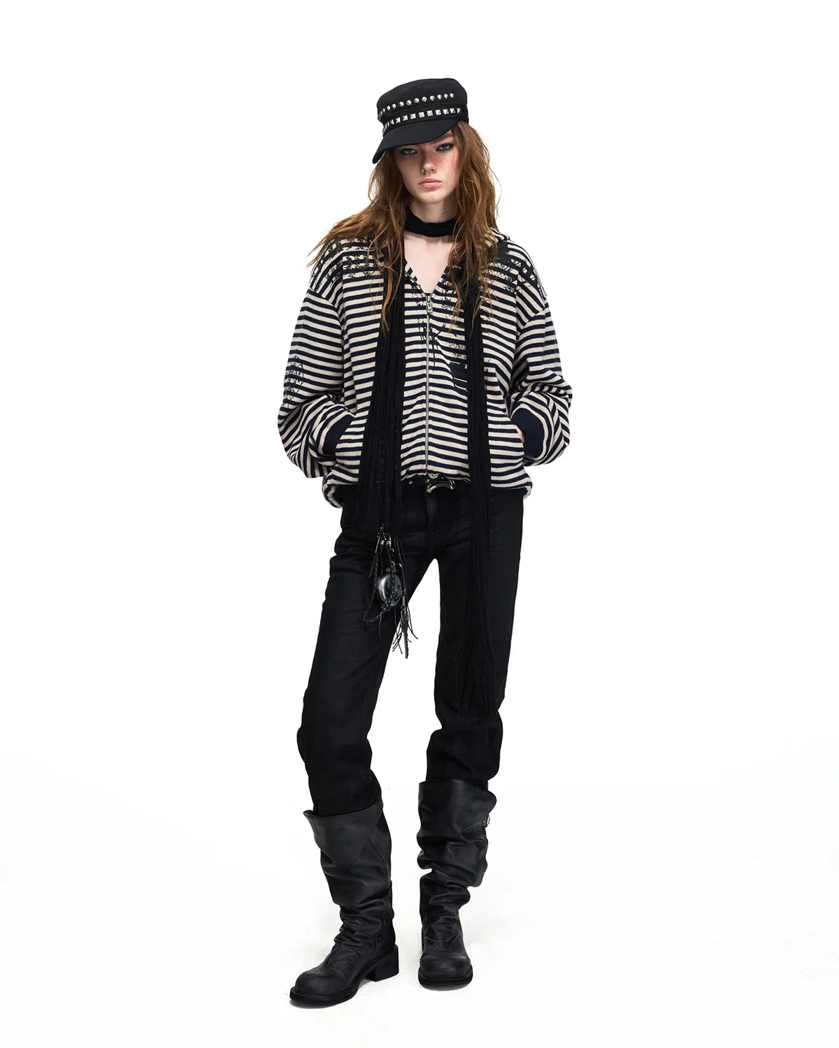 Peoplesense Hand-Waxed Raw Denim Straight Jeans