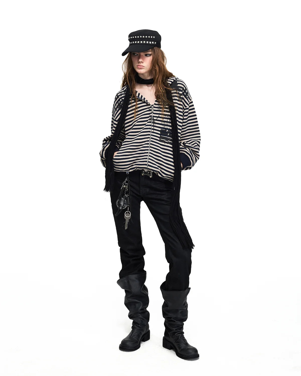 Peoplesense Hand-Waxed Raw Denim Straight Jeans