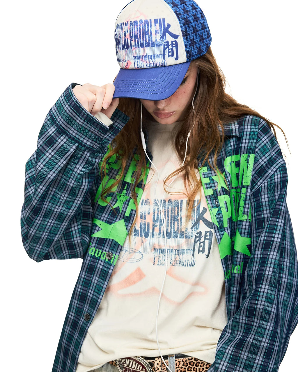 Peoplesense All-Over Star Trucker Cap