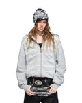 Peoplesense Napolen Chinese Knot Embroidery Hoodies Front View