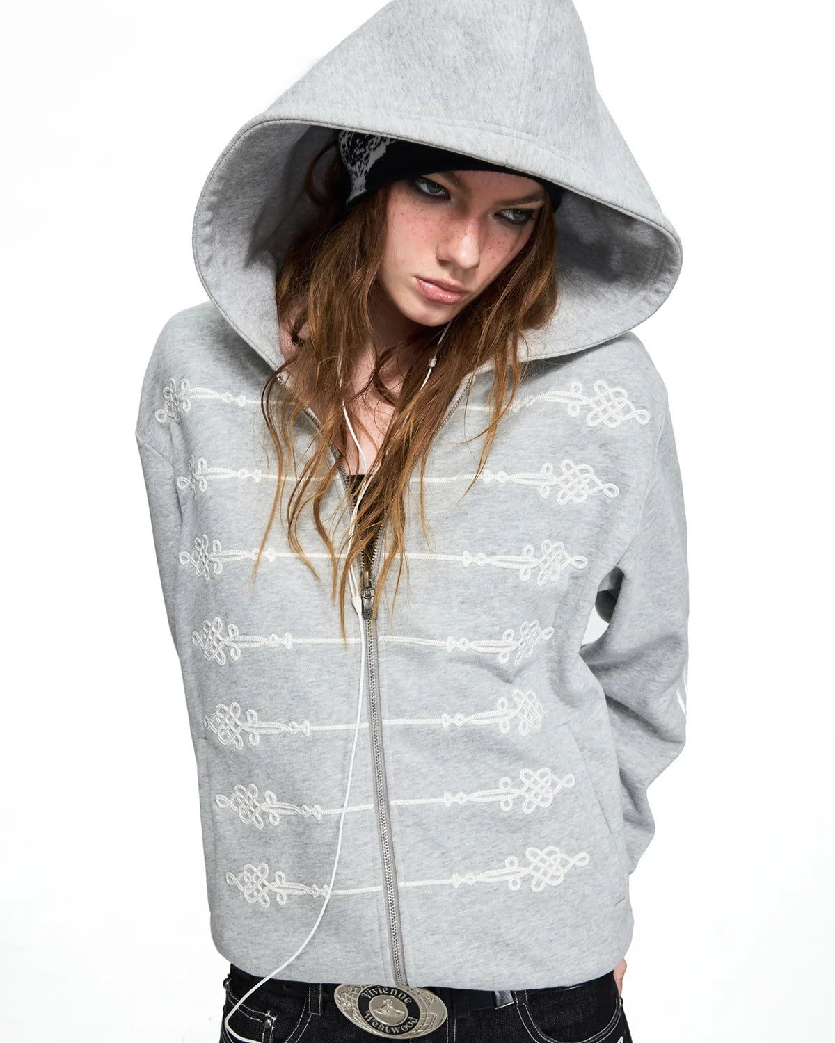 Peoplesense Napolen Chinese Knot Embroidery Hoodies
