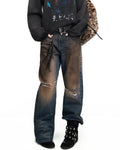 Peoplesense Mud-Dyed Vintage Flare Jeans