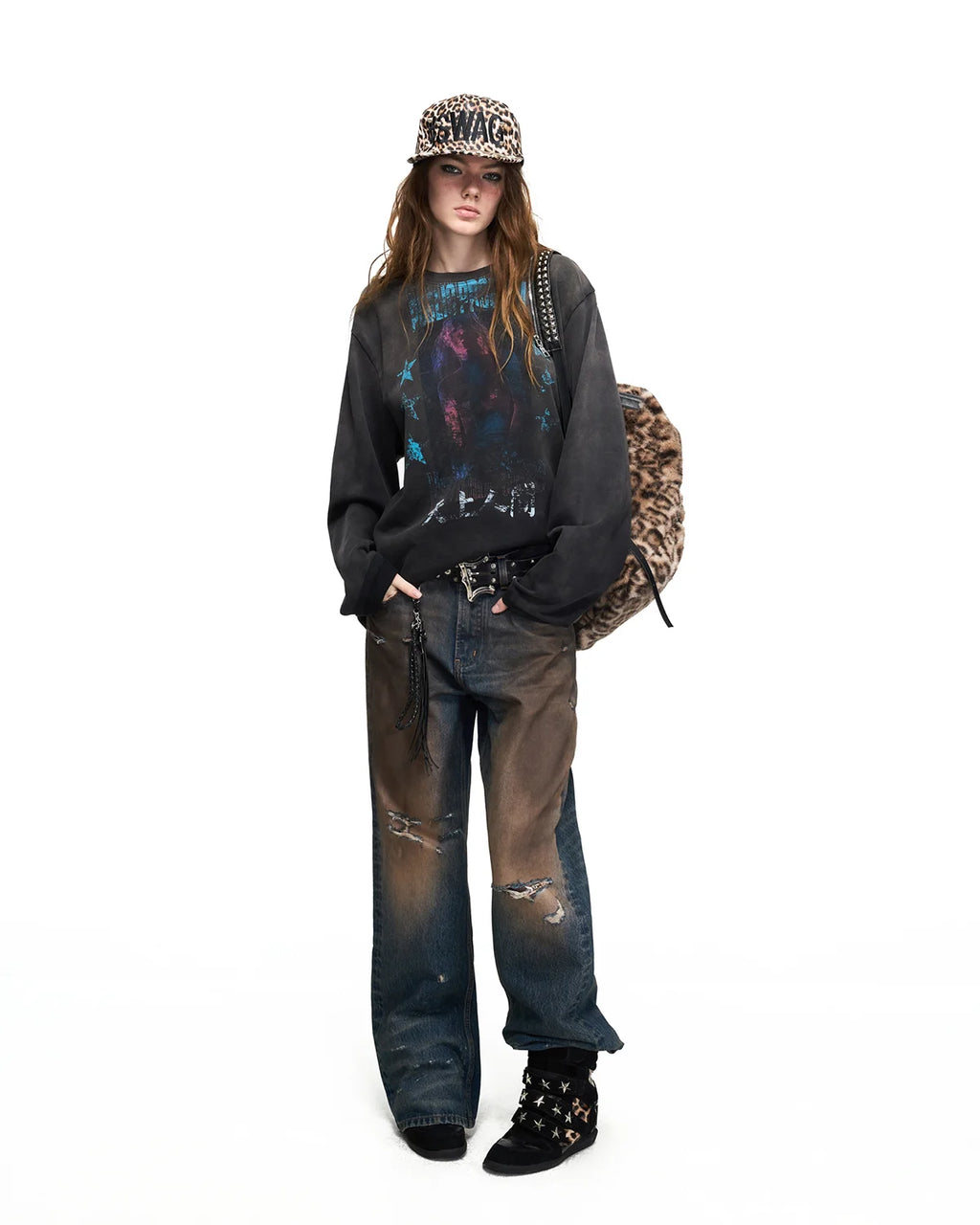 Peoplesense Mud-Dyed Vintage Flare Jeans