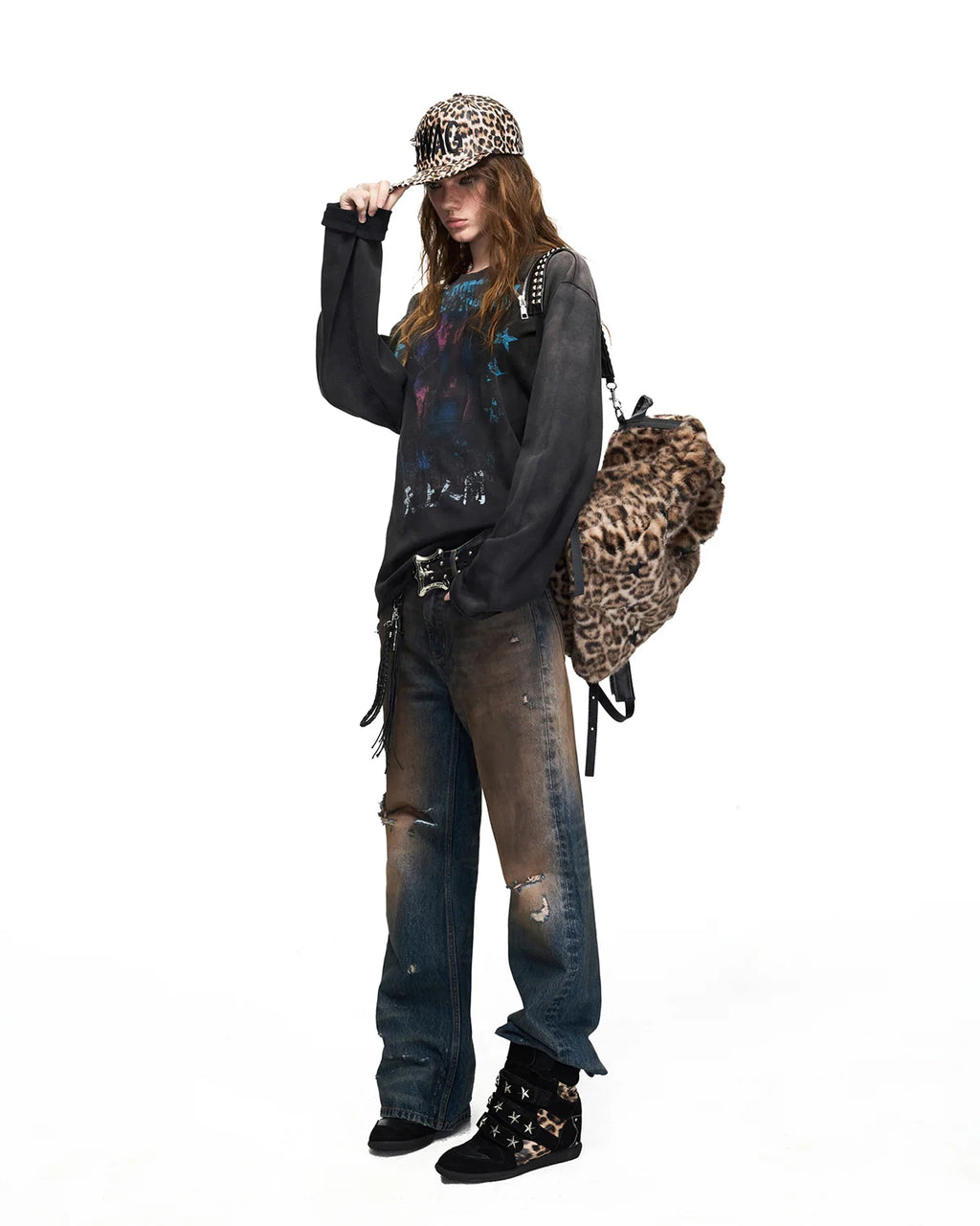 Peoplesense Mud-Dyed Vintage Flare Jeans