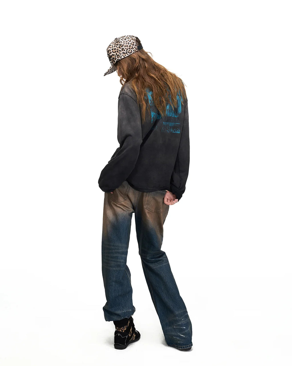 Peoplesense Mud-Dyed Vintage Flare Jeans
