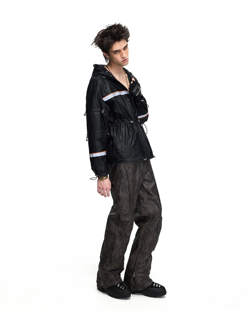 Peoplesense Reflective Waterproof Hooded Jacket