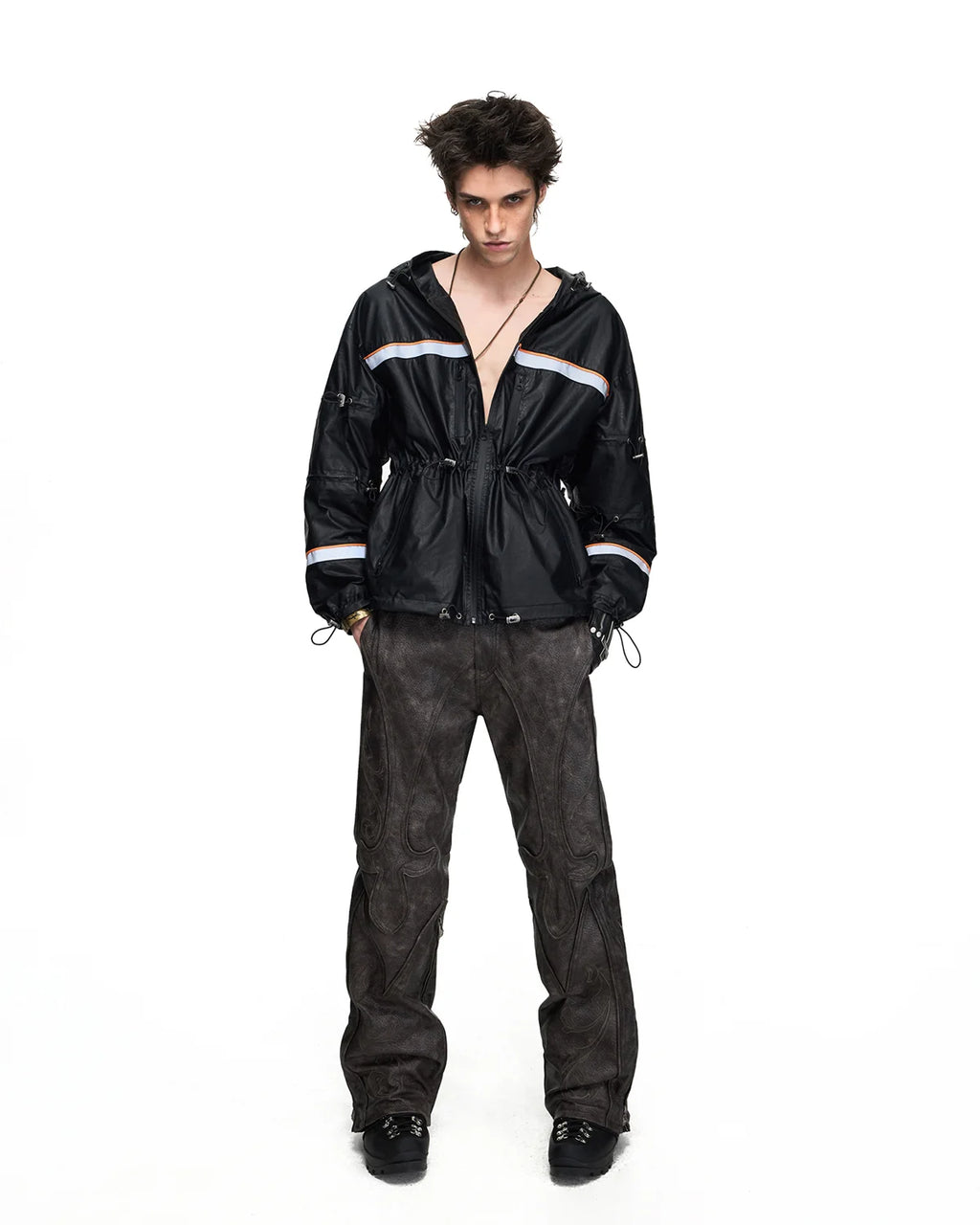 Peoplesense Reflective Waterproof Hooded Jacket
