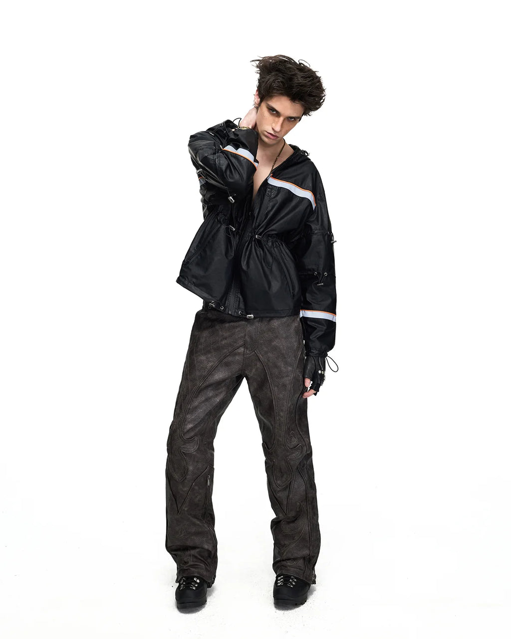 Peoplesense Reflective Waterproof Hooded Jacket