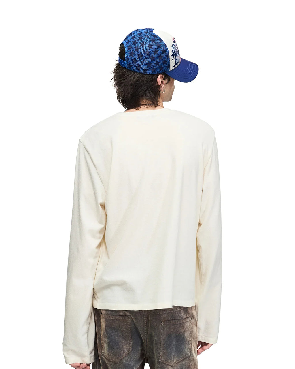 Peoplesense Faded Graphic Long-Sleeve T-Shirt
