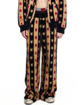 Peoplesense Star Stripe Jacquard Knit Pants