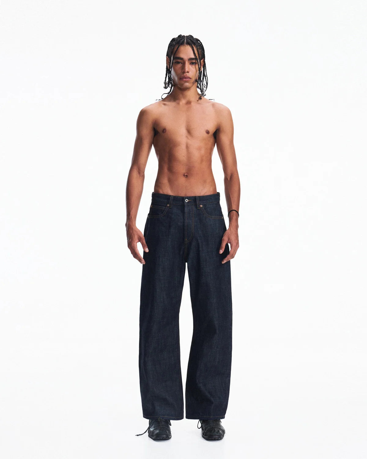 Peoplesense Red Selvedge Raw Denim Jeans