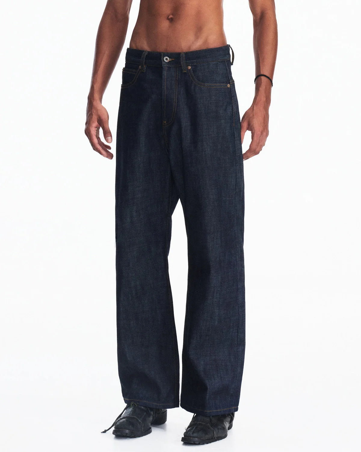 Peoplesense Red Selvedge Raw Denim Jeans