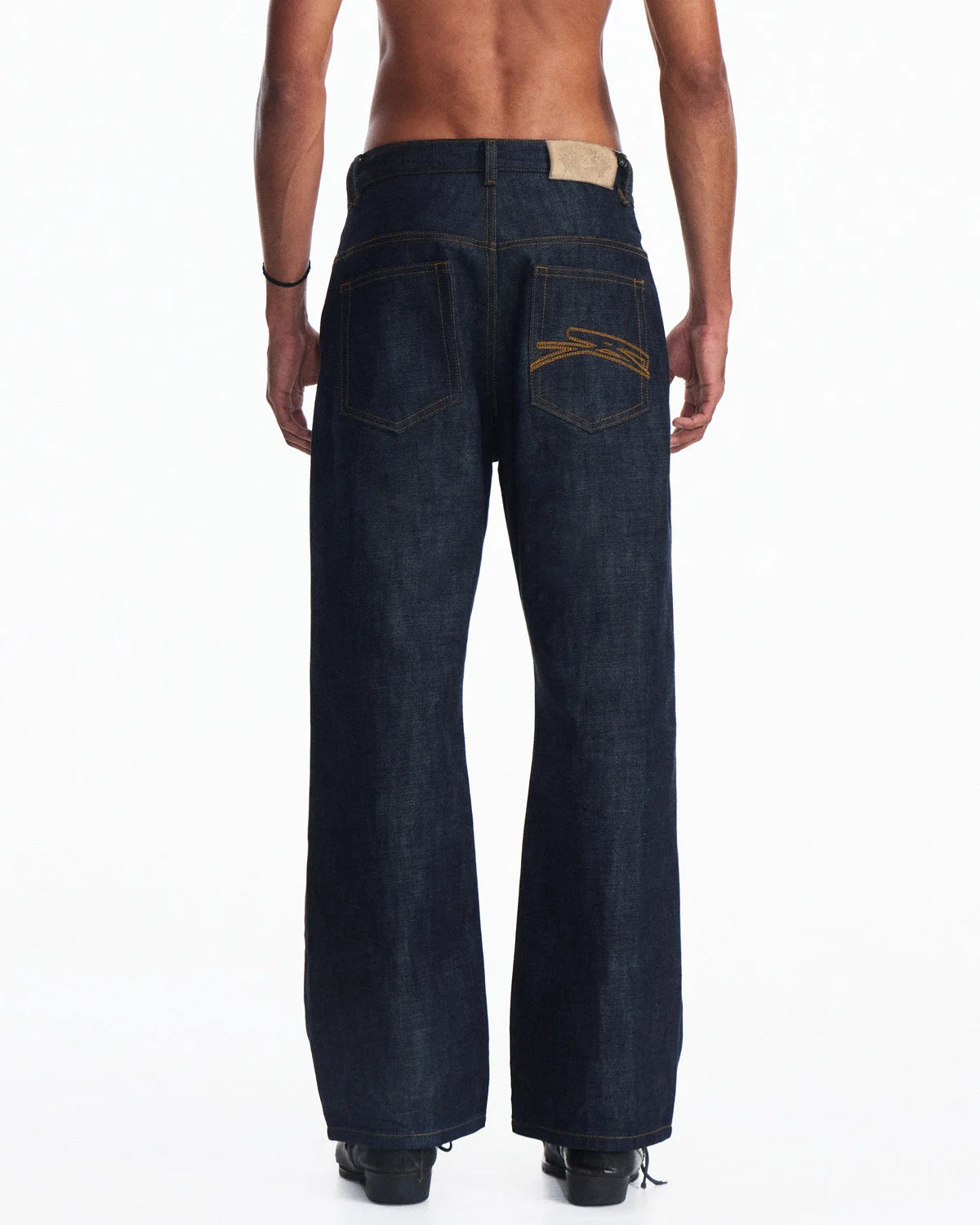 Peoplesense Red Selvedge Raw Denim Jeans