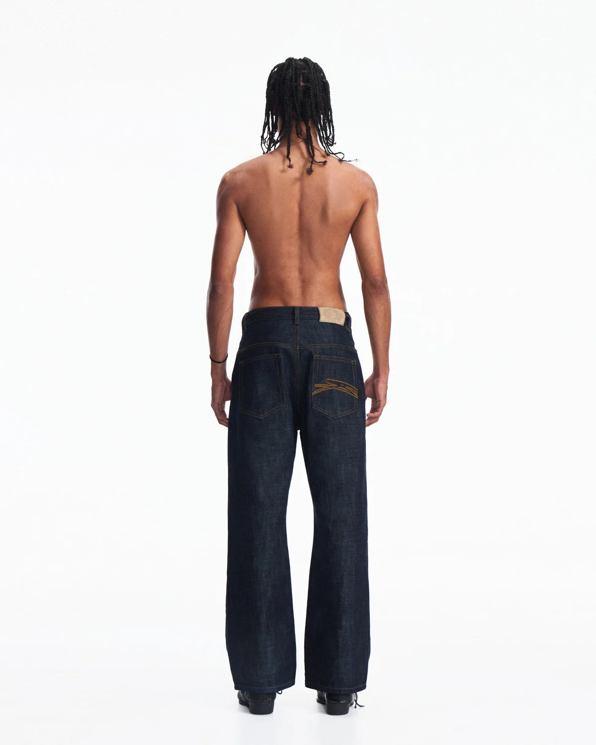 Peoplesense Red Selvedge Raw Denim Jeans