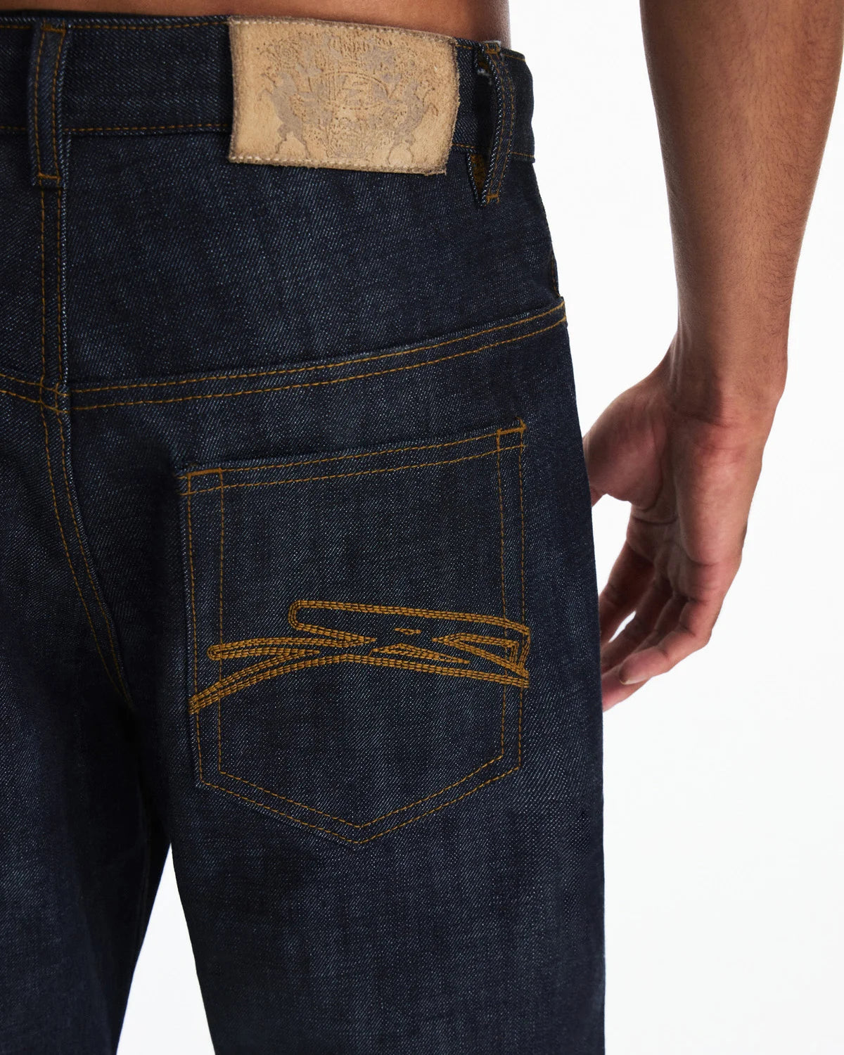 Peoplesense Red Selvedge Raw Denim Jeans