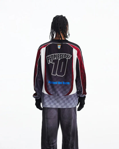 Peoplesense Racing Checkered T-Shirt