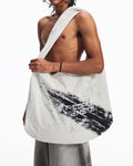 Peoplesense Racing Print Minimalist Shoulder Bag