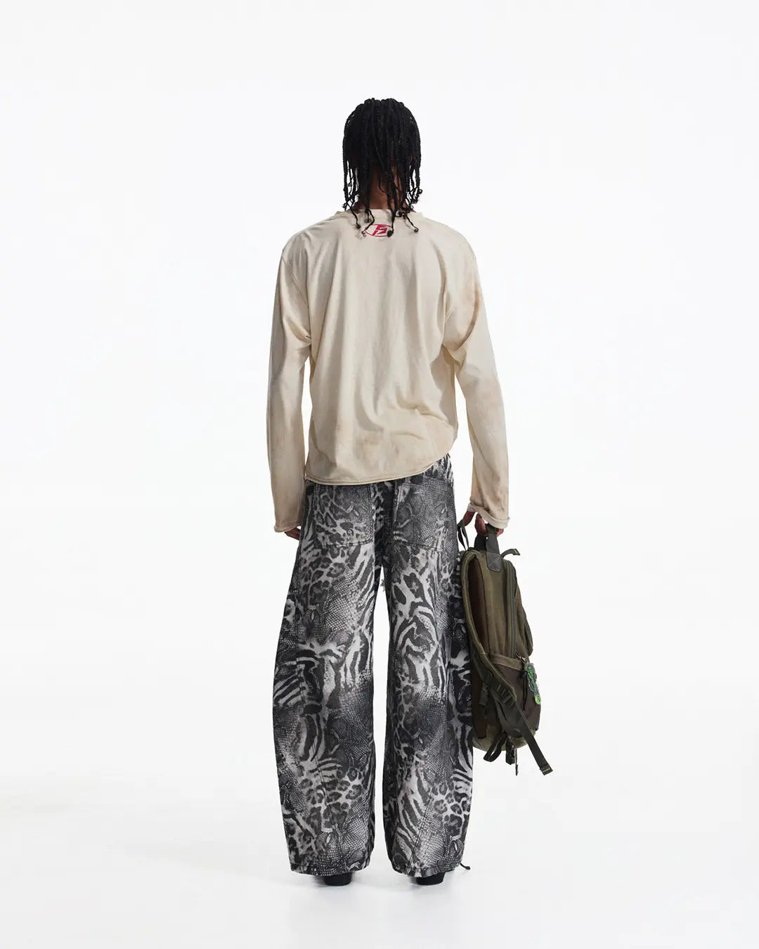 Peoplesense Vintage Champion Wreath Print Racing T-Shirt