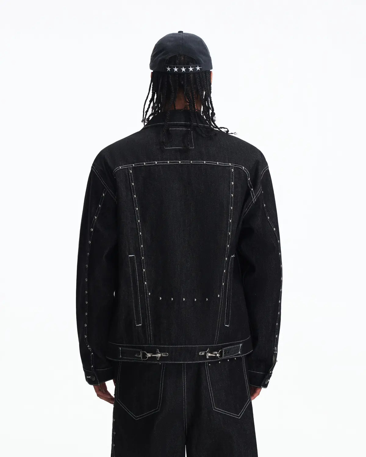 Peoplesense Fireman Clasp Raw Denim Jacket