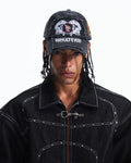 Peoplesense Gothic Cap Featuring Raised Embroidery