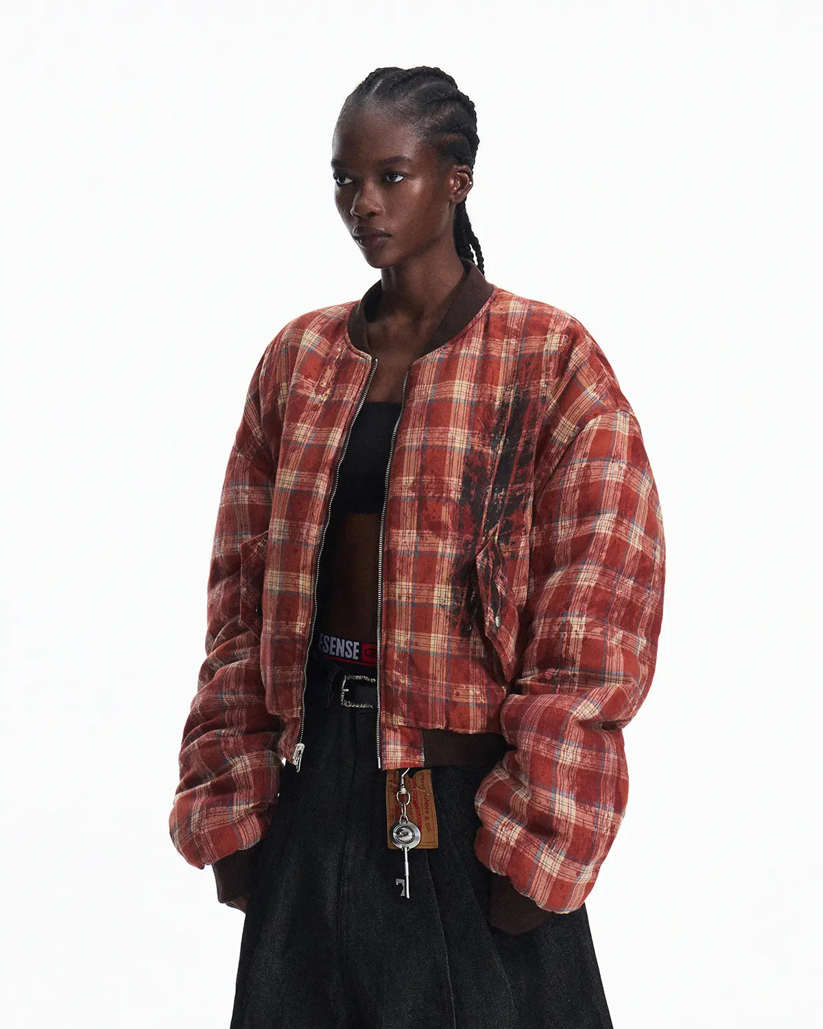 Peoplesense Reversible Crinkled Leather Jacket