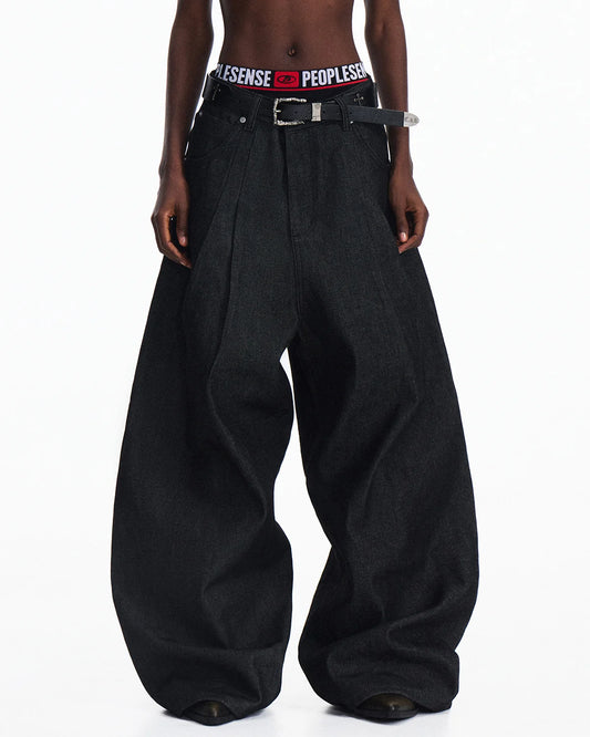 Peoplesense Cone Raw Denim Curved Jeans