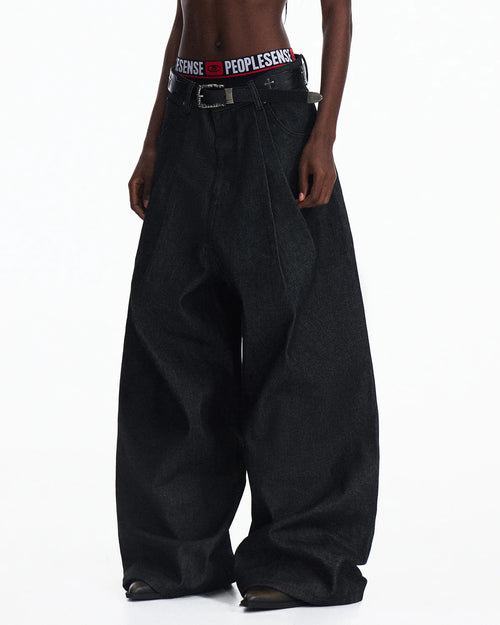 Peoplesense Cone Raw Denim Curved Jeans