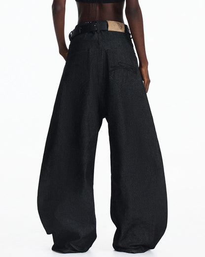 Peoplesense Cone Raw Denim Curved Jeans