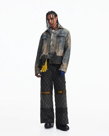 Peoplesense Vintage Washed Quilted Pant