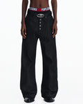 Peoplesense 5-Button Fly Red Selvedge Raw Denim Jeans