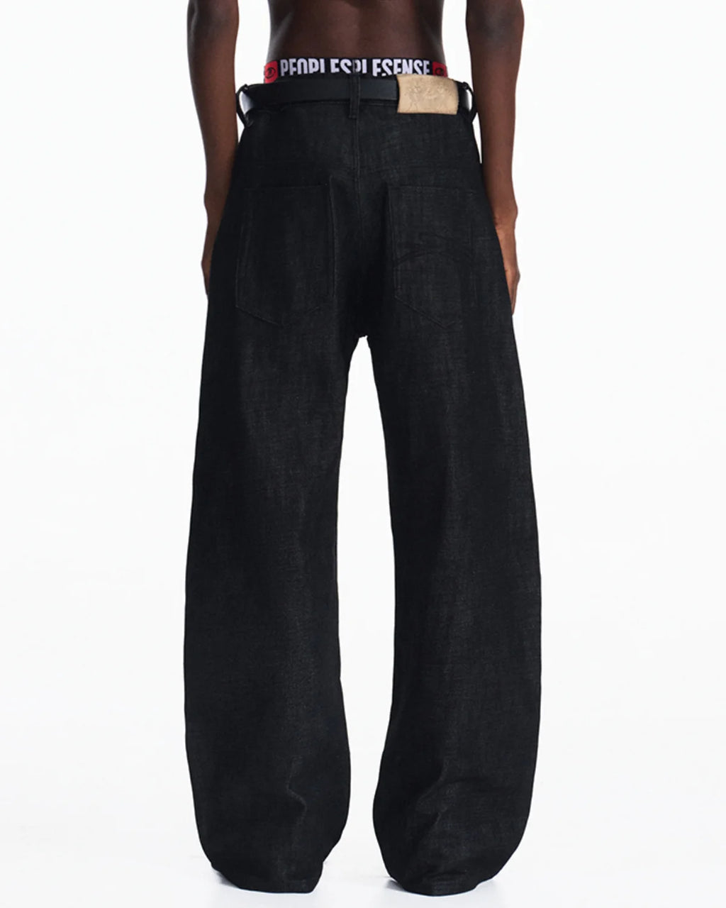 Peoplesense 5-Button Fly Red Selvedge Raw Denim Jeans