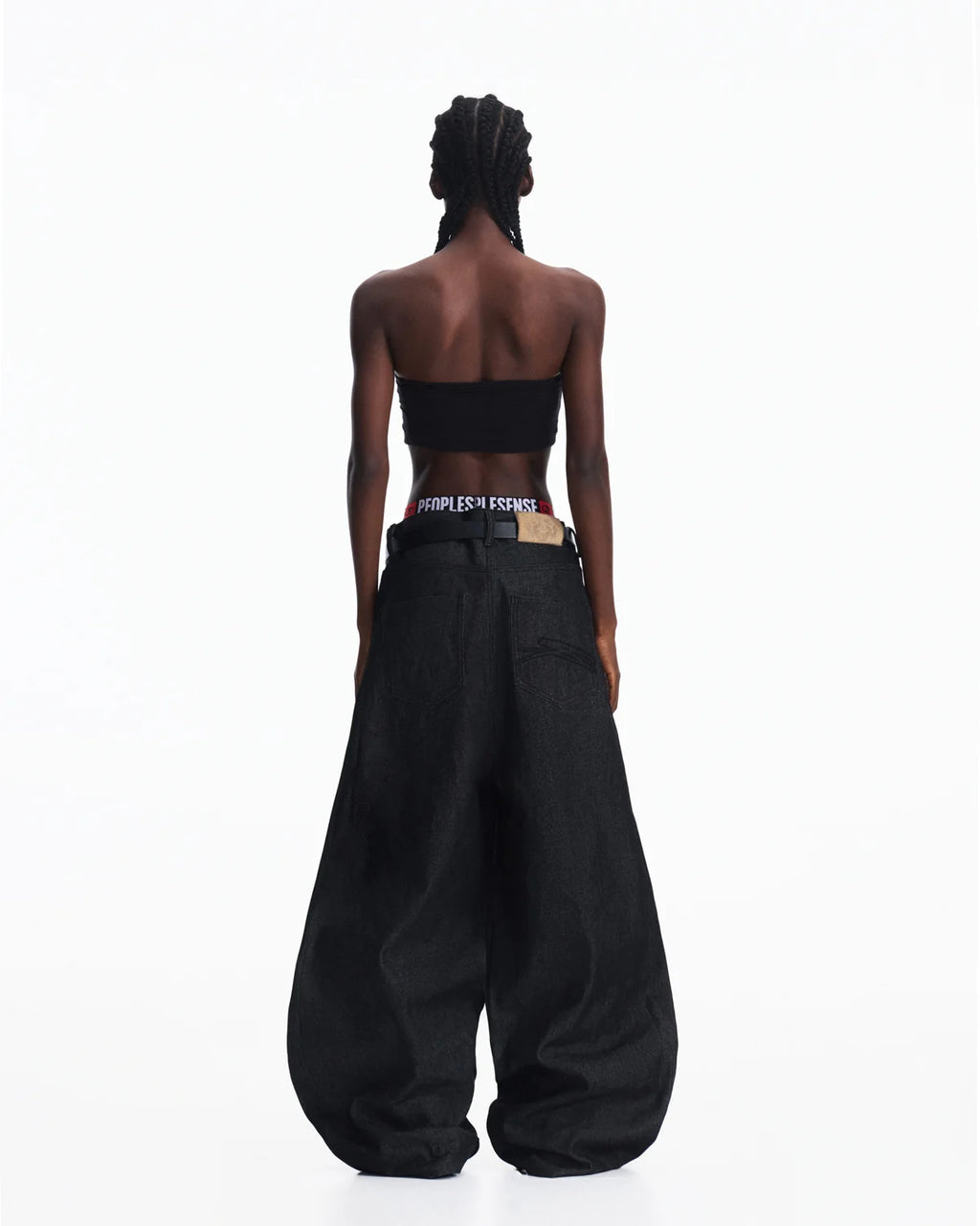 Peoplesense Cone Raw Denim Curved Jeans